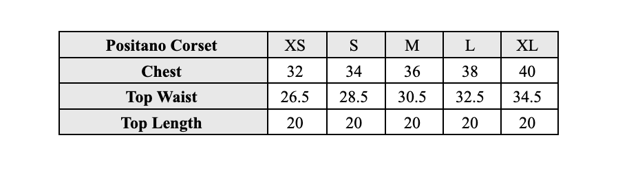 Positano Bustier