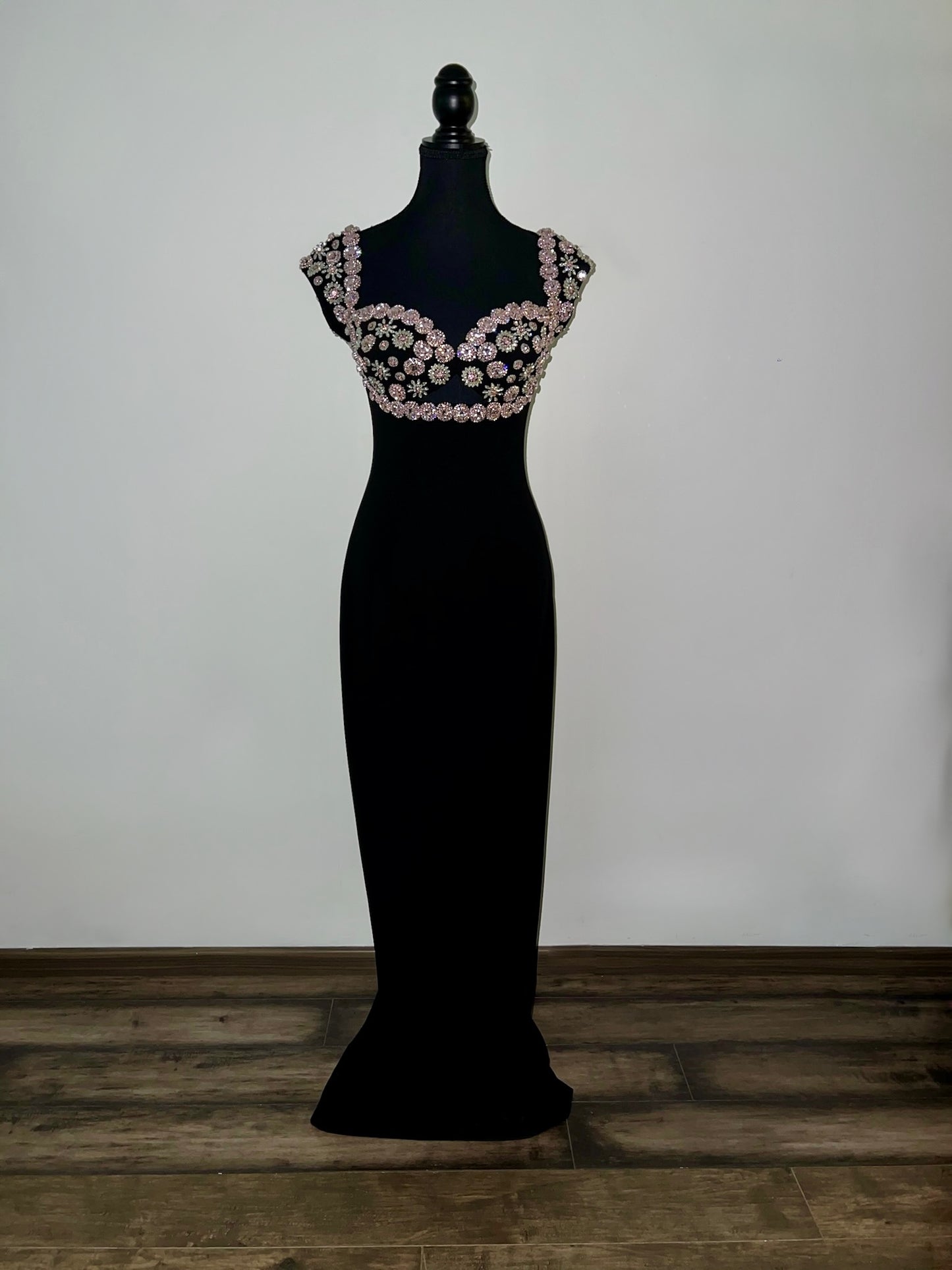 Onyx Maxi dress