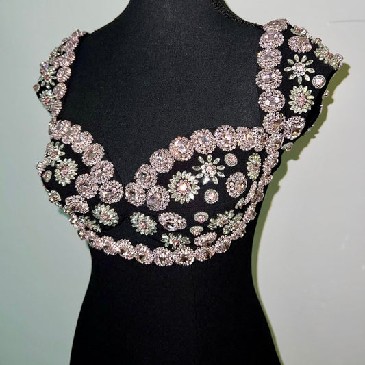 Onyx Maxi dress