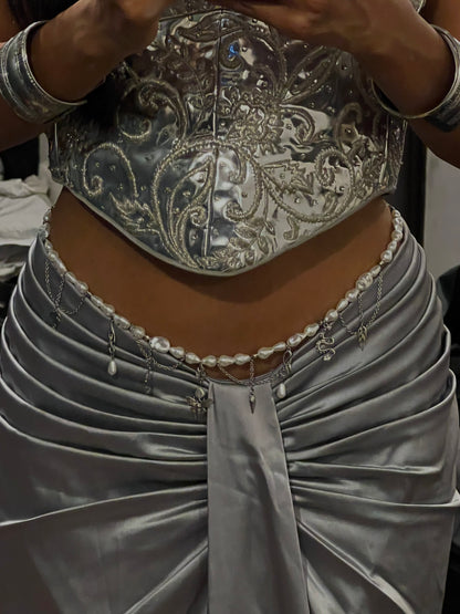 Pleated Skirt with NYB