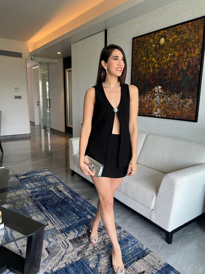 Ivy Waistcoat & Mini Skirt
