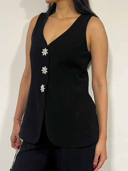 Jane Waistcoat & Pleated Trousers