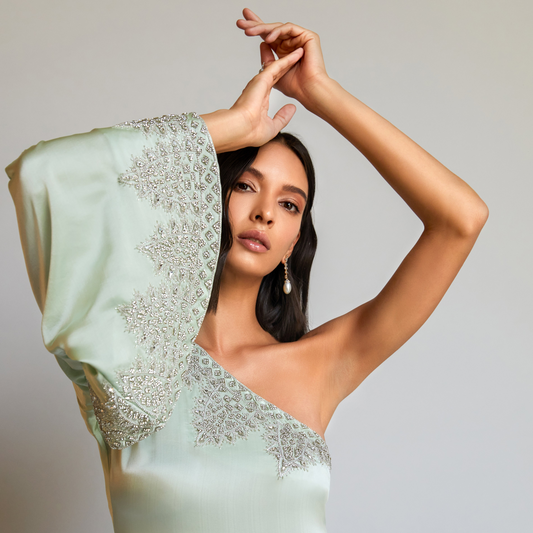 Pesteh Asymmetric Dress