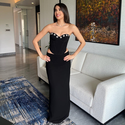 Lola Bustier & Maxi Skirt